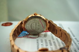 魅力绽放 格尼表精品女士钢带圆形水钻贝壳面防水时装腕表